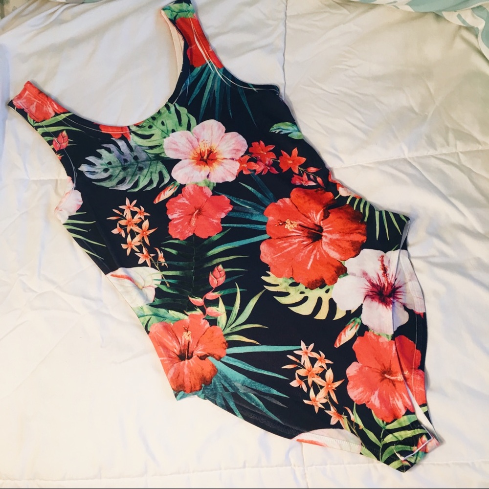 Floral bodysuit